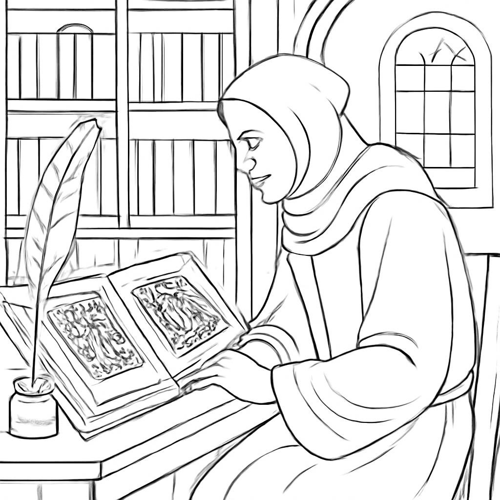 Ancient Slavic manuscript and icons
