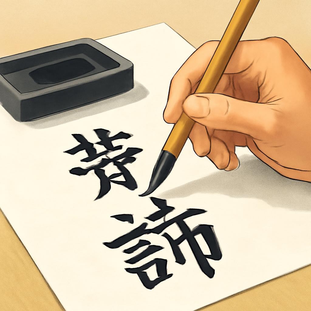 Слайд 7 «The Art of Calligraphy» — иллюстрация к презентации «Chinese Culture and Symbols» по английскому языку для 8 класса