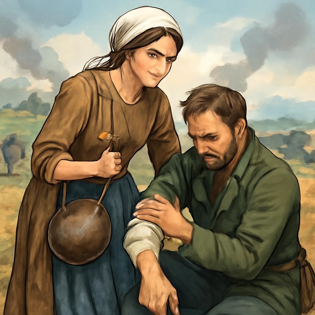 Слайд 8 «Даша Севастопольская» — иллюстрация к презентации «Герои Крымской войны» по истории для 6 класса