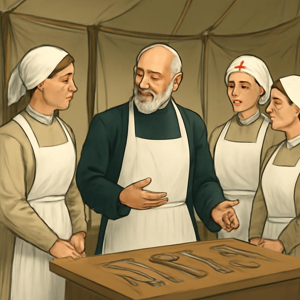 Слайд 9 «Николай Пирогов: отец хирургии» — иллюстрация к презентации «Герои Крымской войны» по истории для 6 класса