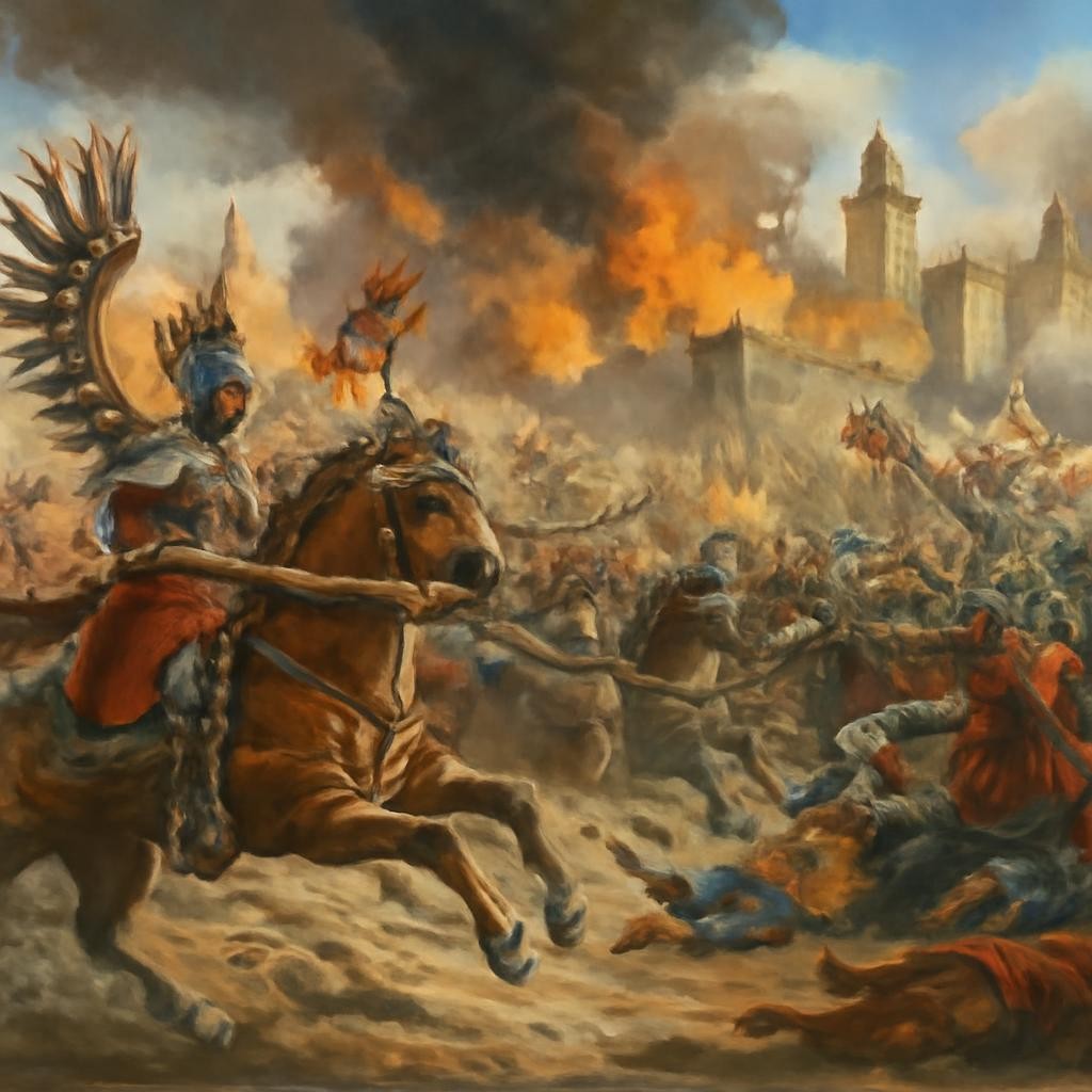 Слайд 6 «1683 год: Битва под Веной» — иллюстрация к презентации «Россия и Европа в конце XVII века» по истории для 8 класса
