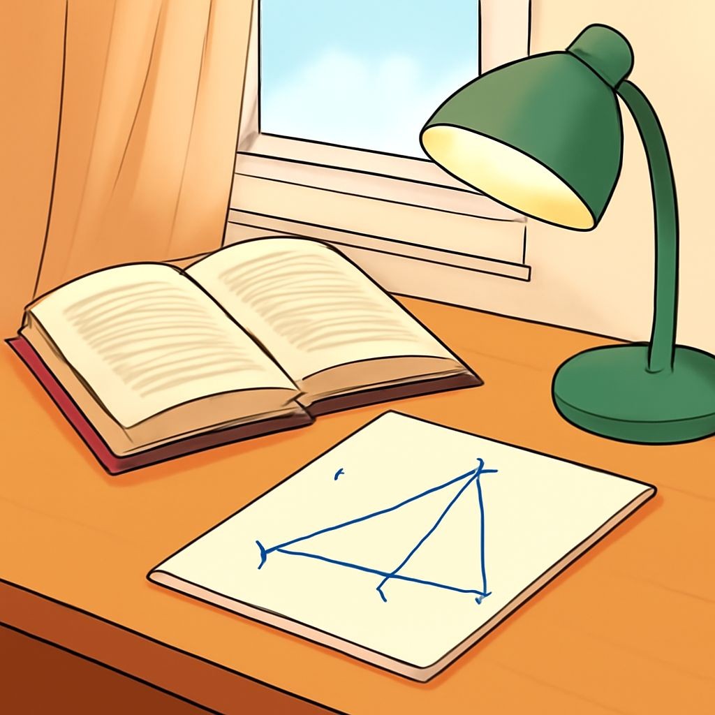 A realistic and cozy photograph of a student's study desk. There is an open book with Russian text, a notebook with handwriting, and a pen. Soft natural lighting from a window creates a calm educational atmosphere.