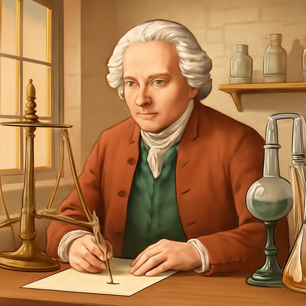 Слайд 15 «М. В. Ломоносов (1711–1765)» — иллюстрация к презентации «В стране чудесной химии» по химии для 7 класса