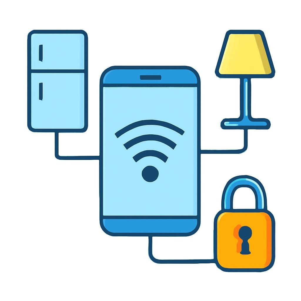 Слайд 7 «Интернет вещей (IoT)» — иллюстрация к презентации «Современные компьютерные технологии» по информатике для 10 класса