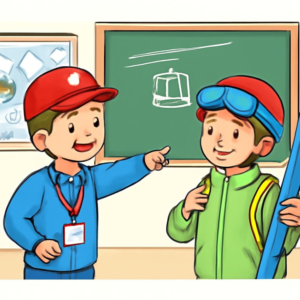 Слайд 8 «Role-play: Ski resort» — иллюстрация к презентации «At the Ski Resort» по английскому языку для 3 класса
