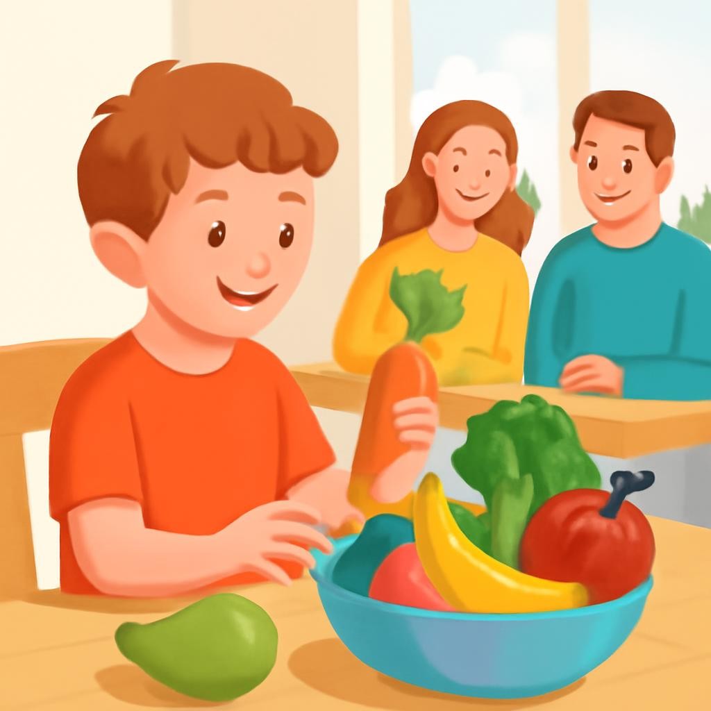 Слайд 13 «Discuss with a partner» — иллюстрация к презентации «Healthy Food and Pets» по английскому языку для 4 класса