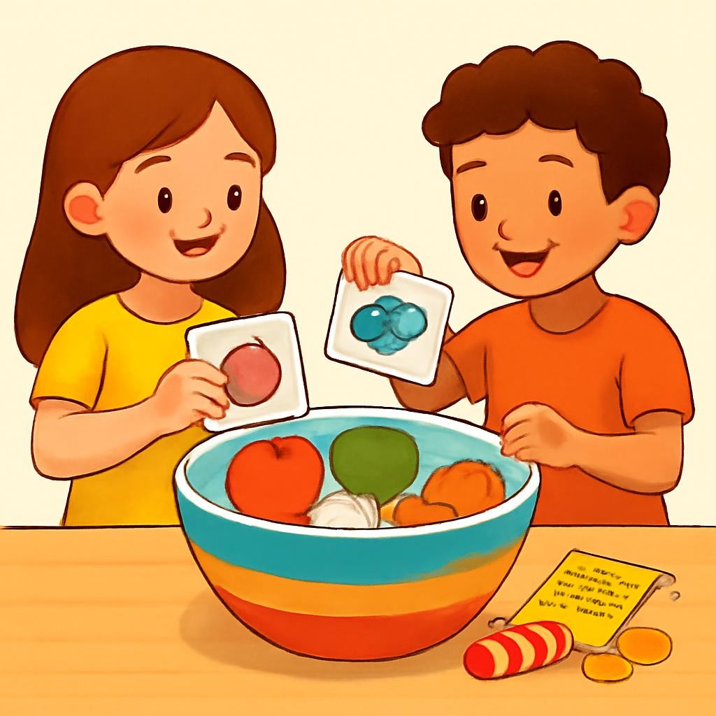 Слайд 10 «Game: Make a healthy bowl» — иллюстрация к презентации «Healthy Food and Pets» по английскому языку для 4 класса