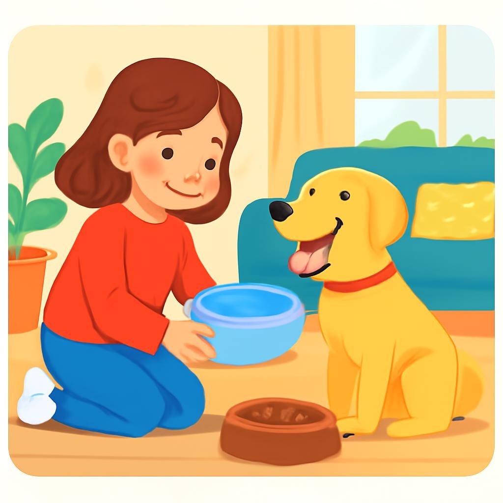 Слайд 13 «Discuss with a partner» — иллюстрация к презентации «Healthy Food and Pets» по английскому языку для 4 класса