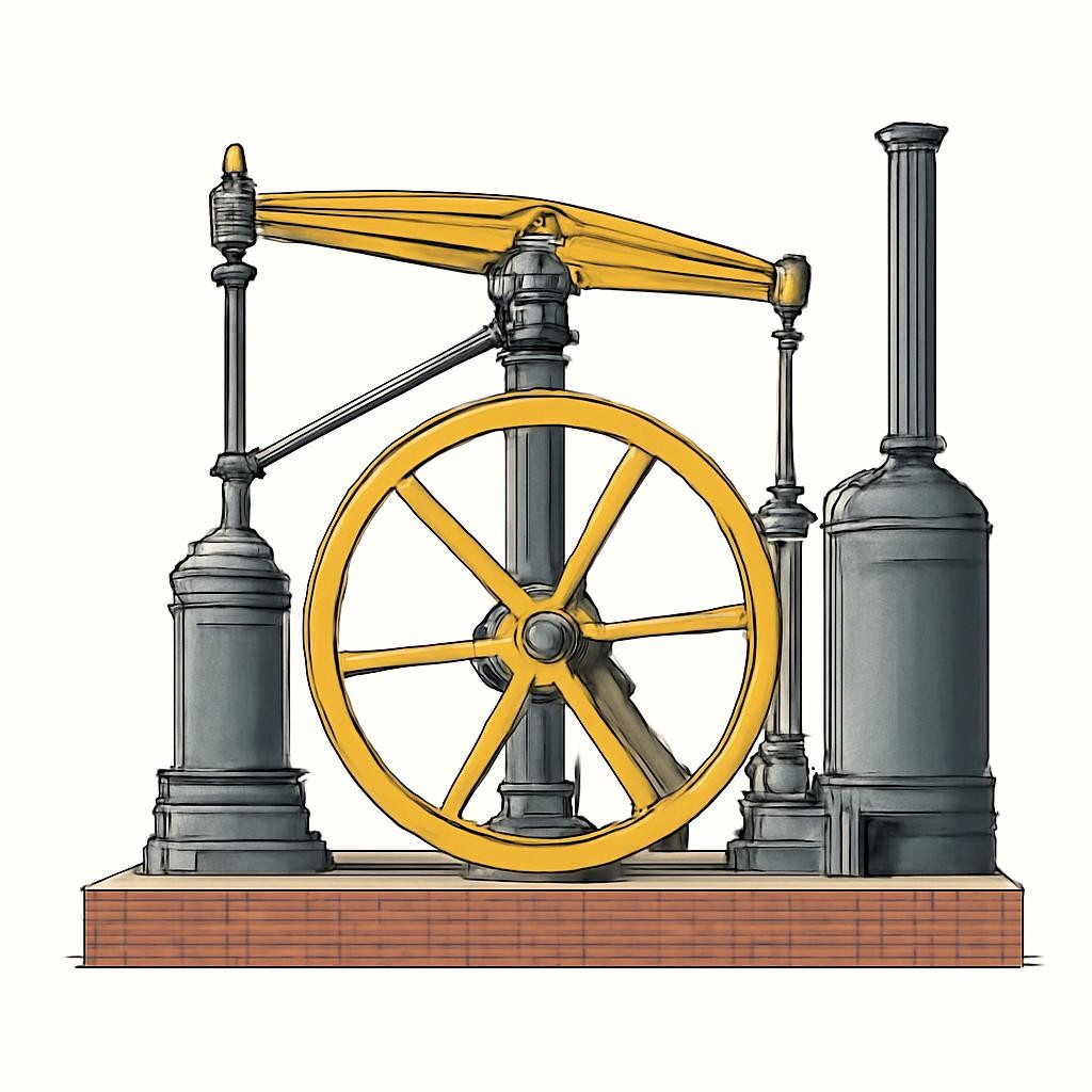 Слайд 6 «Тепловые двигатели» — иллюстрация к презентации «Физика и развитие техники» по физике для 7 класса
