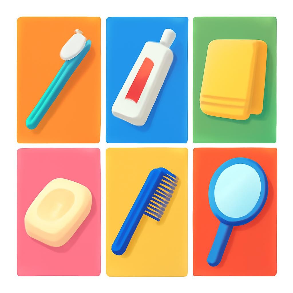 Слайд 10 «Game: What's Missing?» — иллюстрация к презентации «Daily Routines: Wake up!» по английскому языку для 2 класса