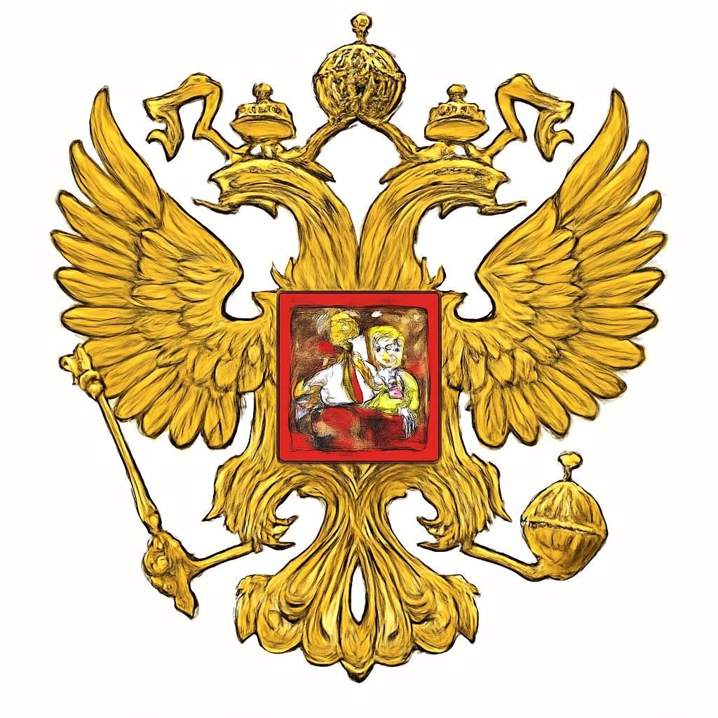 Слайд 6 «Государственный герб» — иллюстрация к презентации «Наша страна — Россия» по окружающему миру для 1 класса