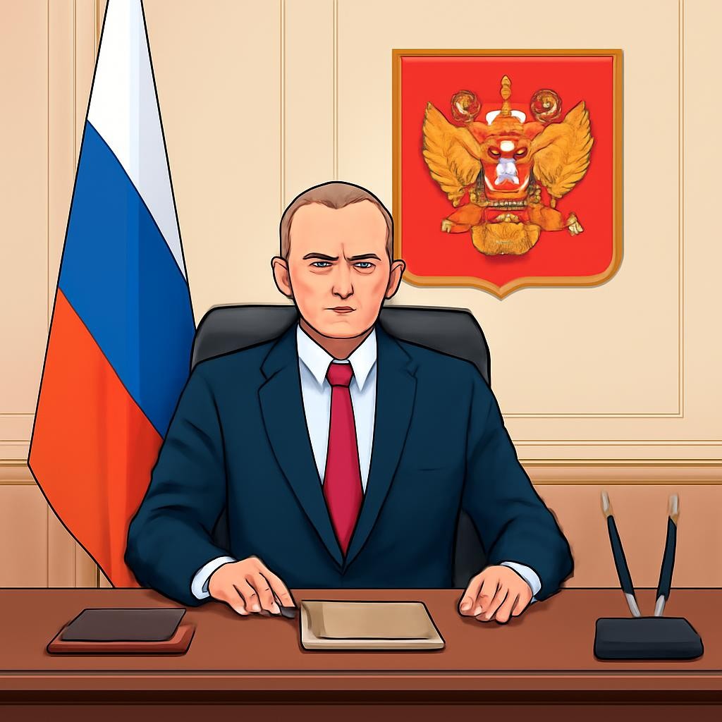 Слайд 10 «Глава государства» — иллюстрация к презентации «Наша страна — Россия» по окружающему миру для 1 класса