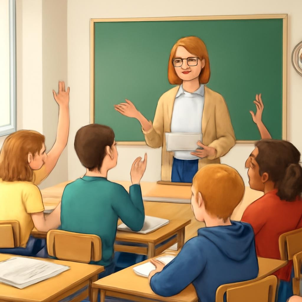 Слайд 7 «Проверяем понимание текста» — иллюстрация к презентации «School and School Life» по английскому языку для 7 класса