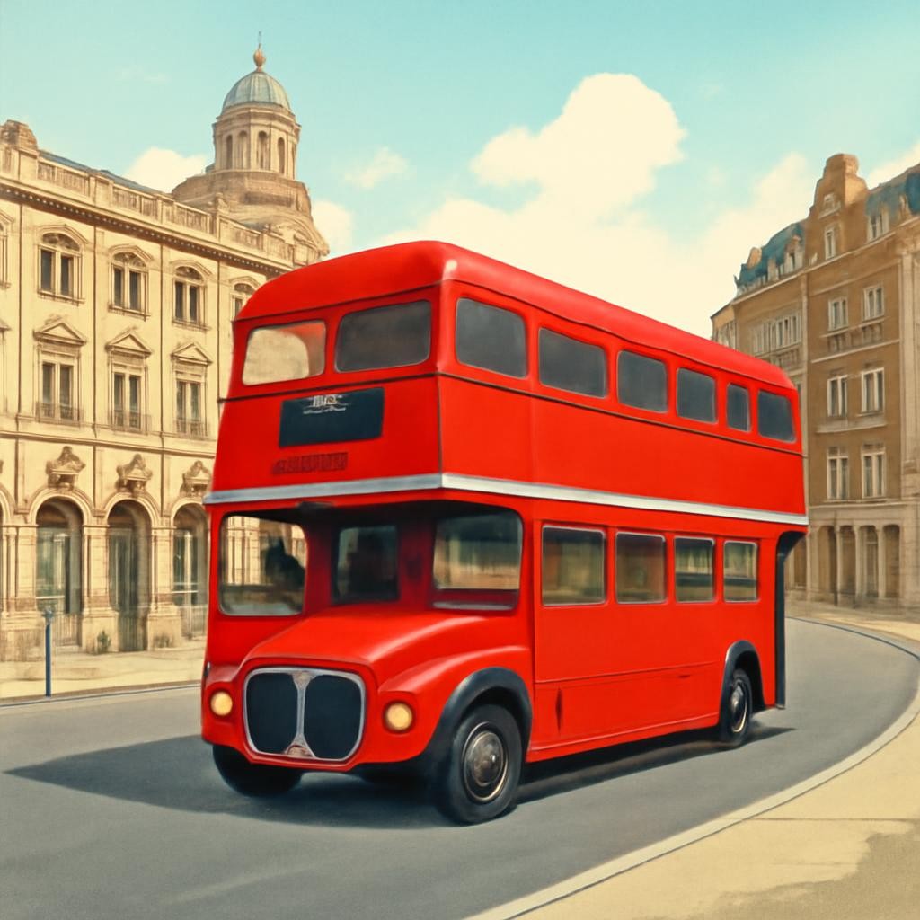 Слайд 9 «London transport» — иллюстрация к презентации «London» по английскому языку для 4 класса