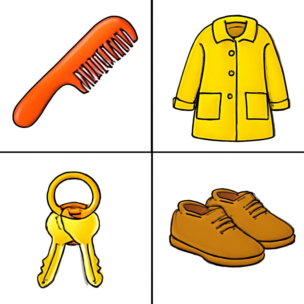 Match the pictures and the words