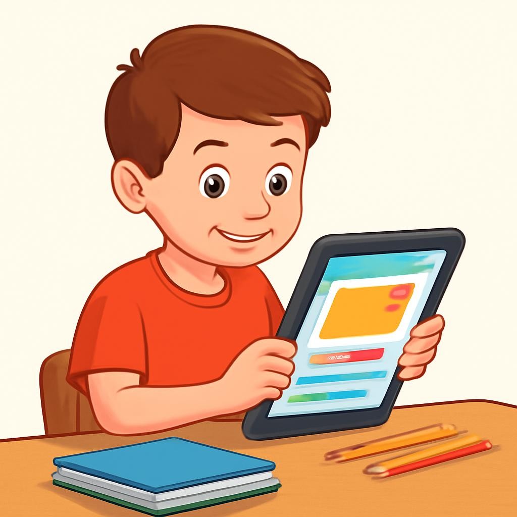 Слайд 7 «Читаем электронное письмо» — иллюстрация к презентации «School subjects» по английскому языку для 3 класса