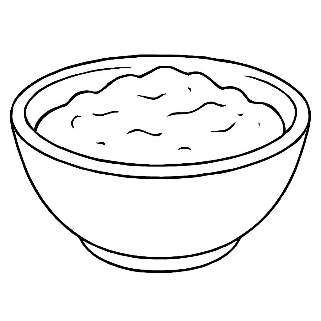 Чаша с кисломолочным продуктом