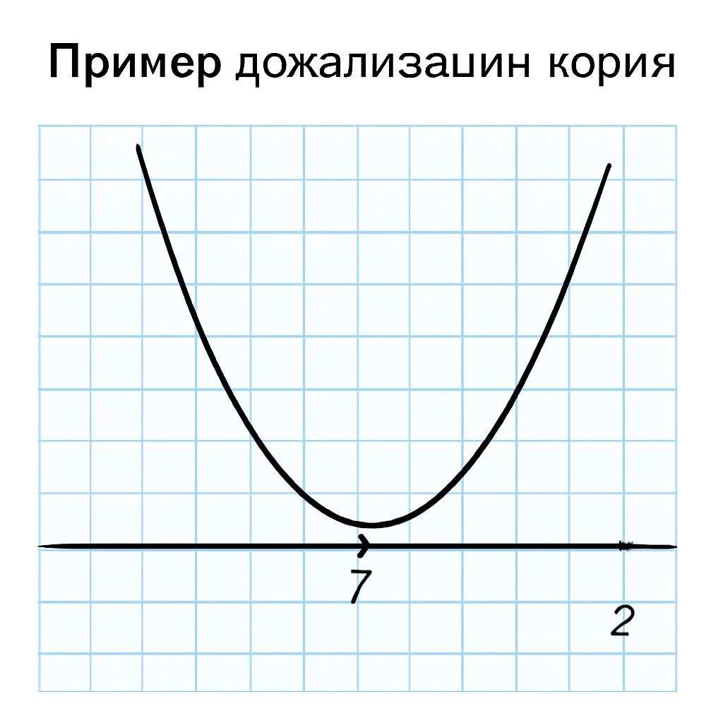 Слайд 10 «Пример локализации корня» — иллюстрация к презентации «Локализация и уточнение корней уравнений» по алгебре для 11 класса