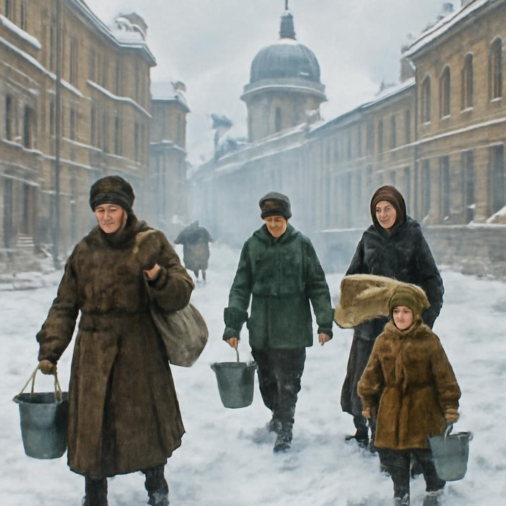 Слайд 9 «Ленинград: город мужества» — иллюстрация к презентации «Города России. Города-герои» по окружающему миру для 4 класса