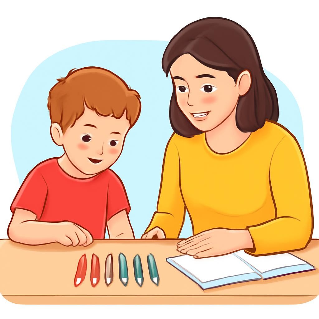 Слайд 7 «Считаем от 1 до 6» — иллюстрация к презентации «English Alphabet and Numbers 1–12» по английскому языку для 2 класса