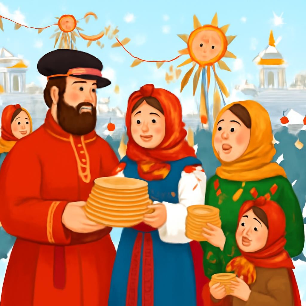 Слайд 7 «Traditions and everyday culture» — иллюстрация к презентации «Russia: Country, People and Traditions» по английскому языку для 6 класса