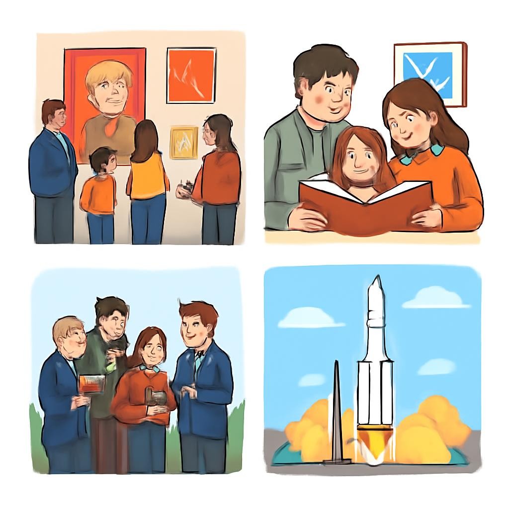 Четыре сцены, связанные с отношением к прошлому