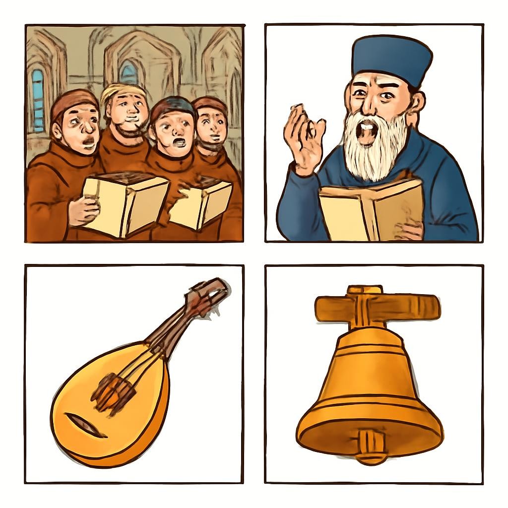 Средневековые музыкальные образы