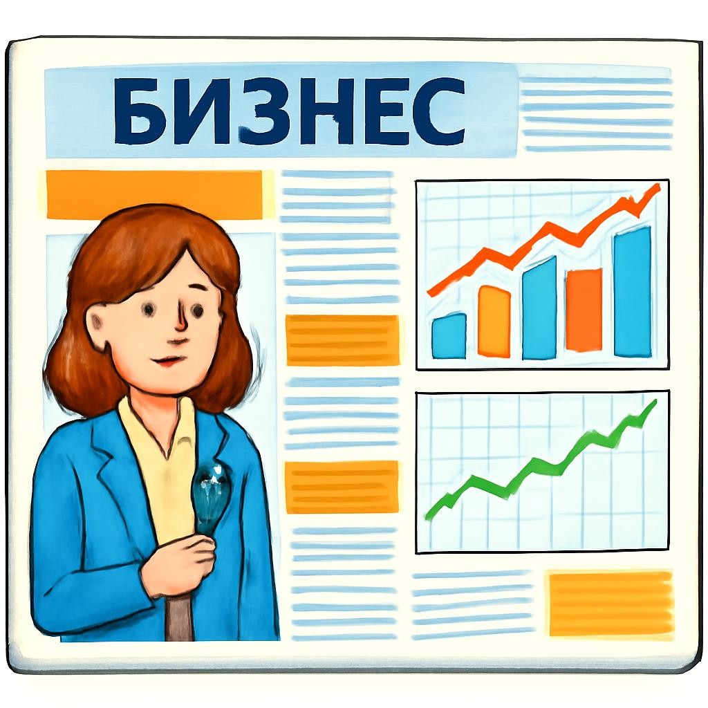 Газетный материал с экономическим прогнозом