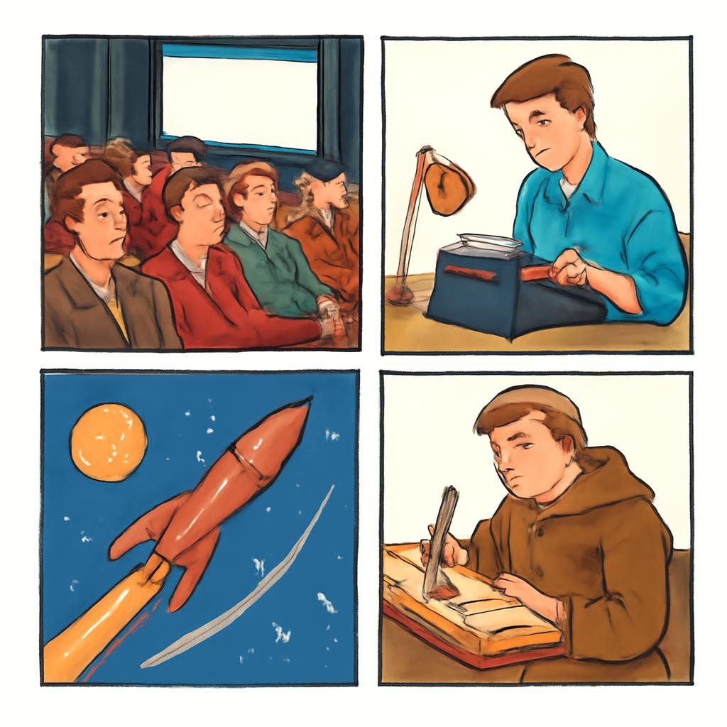 Четыре культурных образа разных эпох