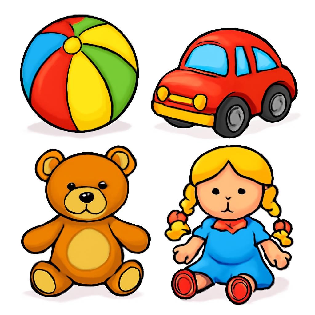 Игрушки для раскрашивания