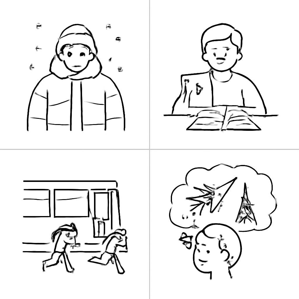 Четыре ситуации для сопоставления