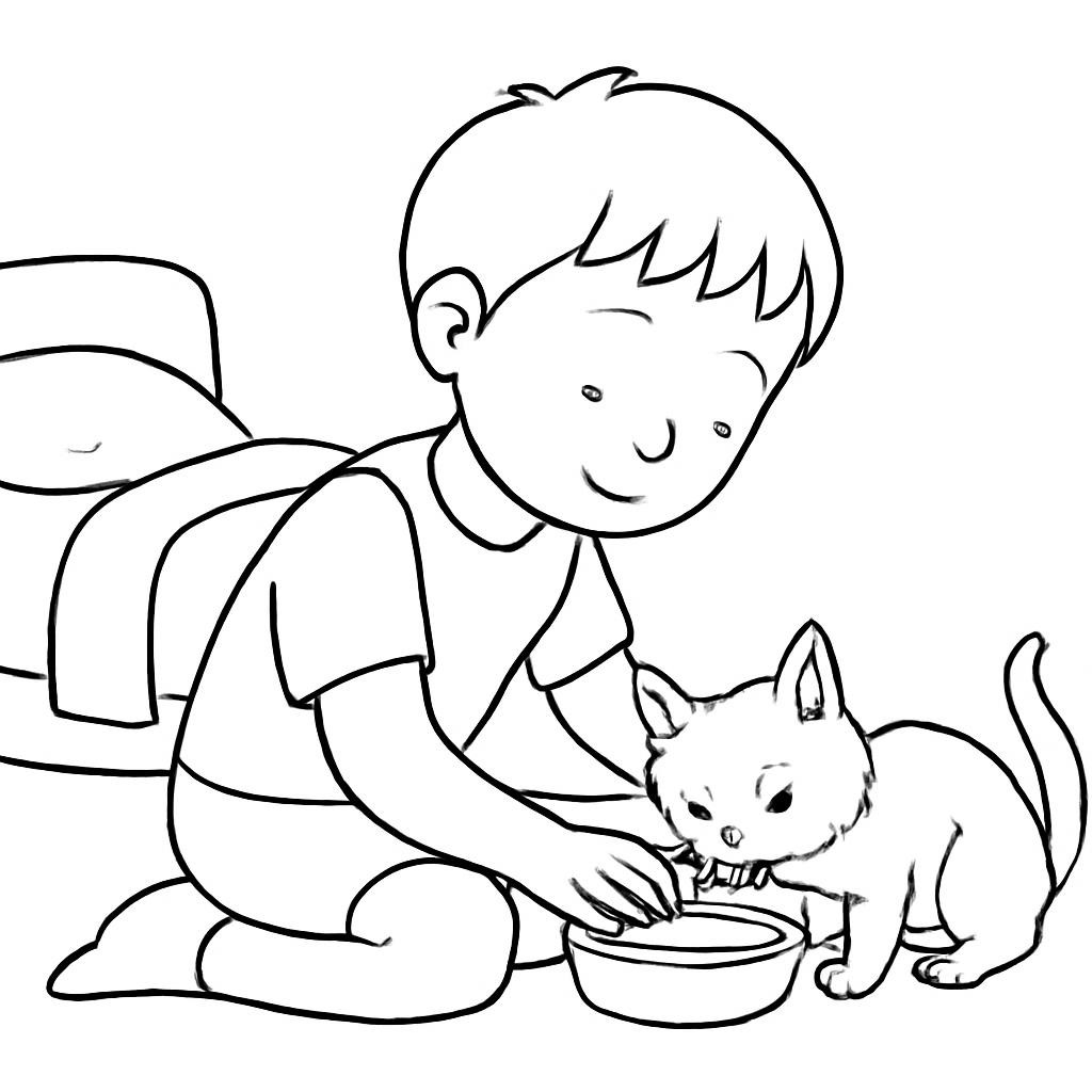 Прочитай рассказ о котёнке
