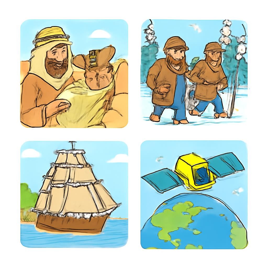 Исторические экспедиции и современное наблюдение Земли
