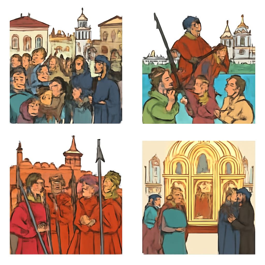 Четыре исторические сцены XVII века