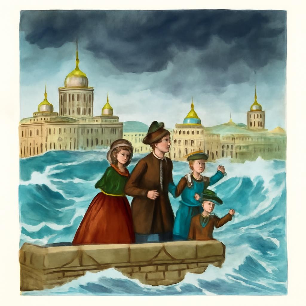 Петербург во время наводнения