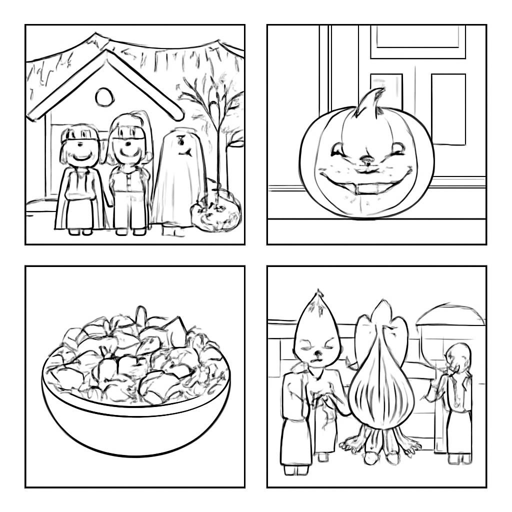 Modern Halloween traditions and one ancient seasonal custom.