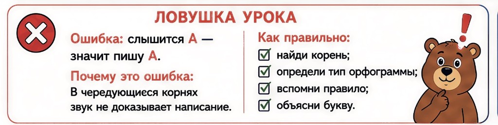 Слайд 13 — иллюстрация к презентации «Магия корней-перевертышей» по русскому языку для 6 класса
